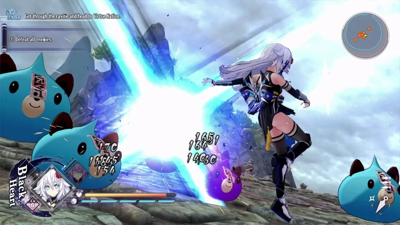 Neptunia x SENRAN KAGURA: Ninja Wars — скриншот 3