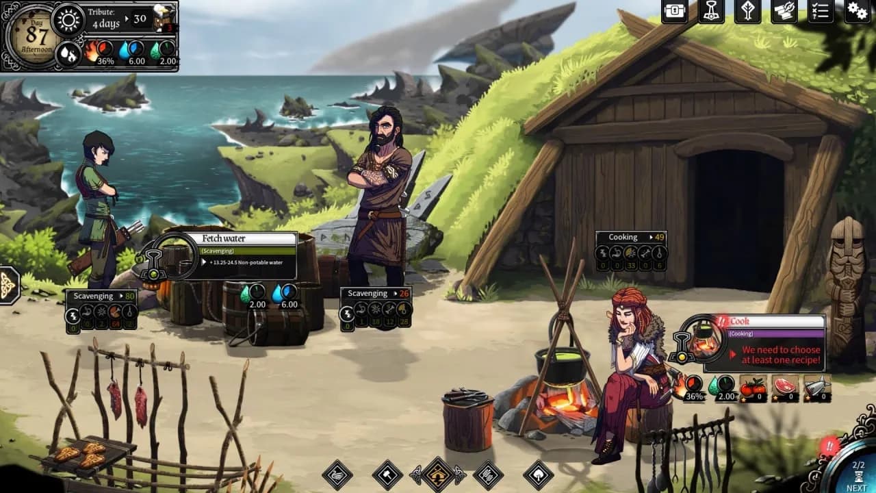 Dead In Vinland — скриншот 1