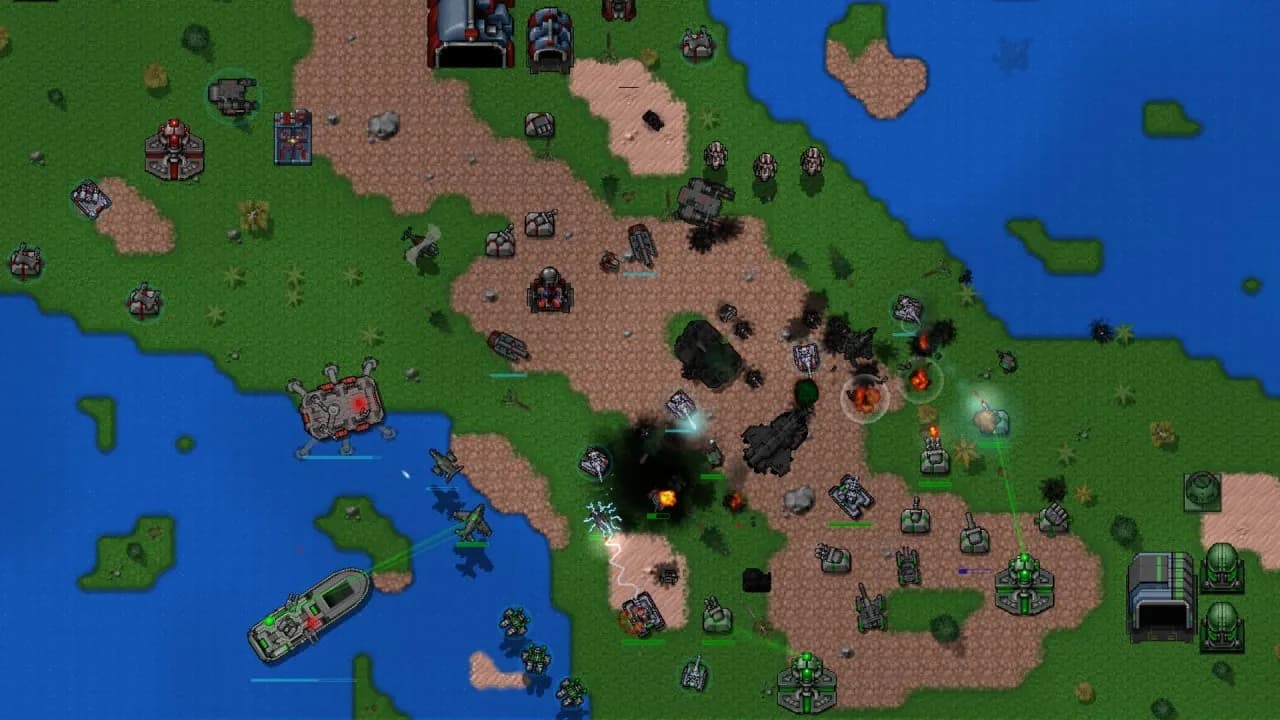 Rusted Warfare - RTS — скриншот 4