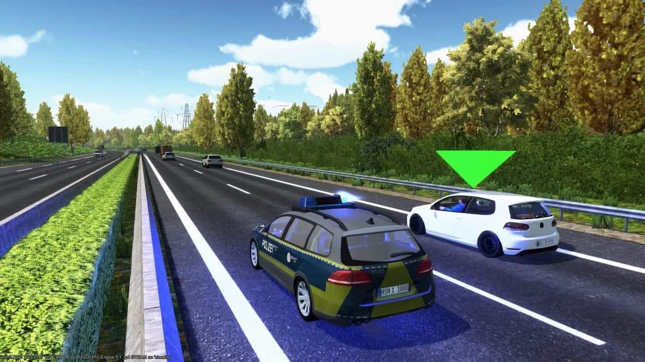 Autobahn Police Simulator — скриншот 5