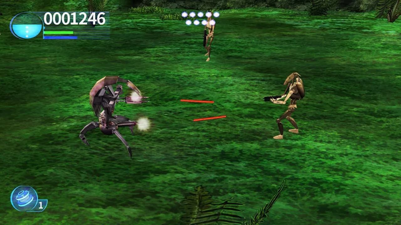 STAR WARS: Episode 1 - Jedi Power Battles — скриншот 5
