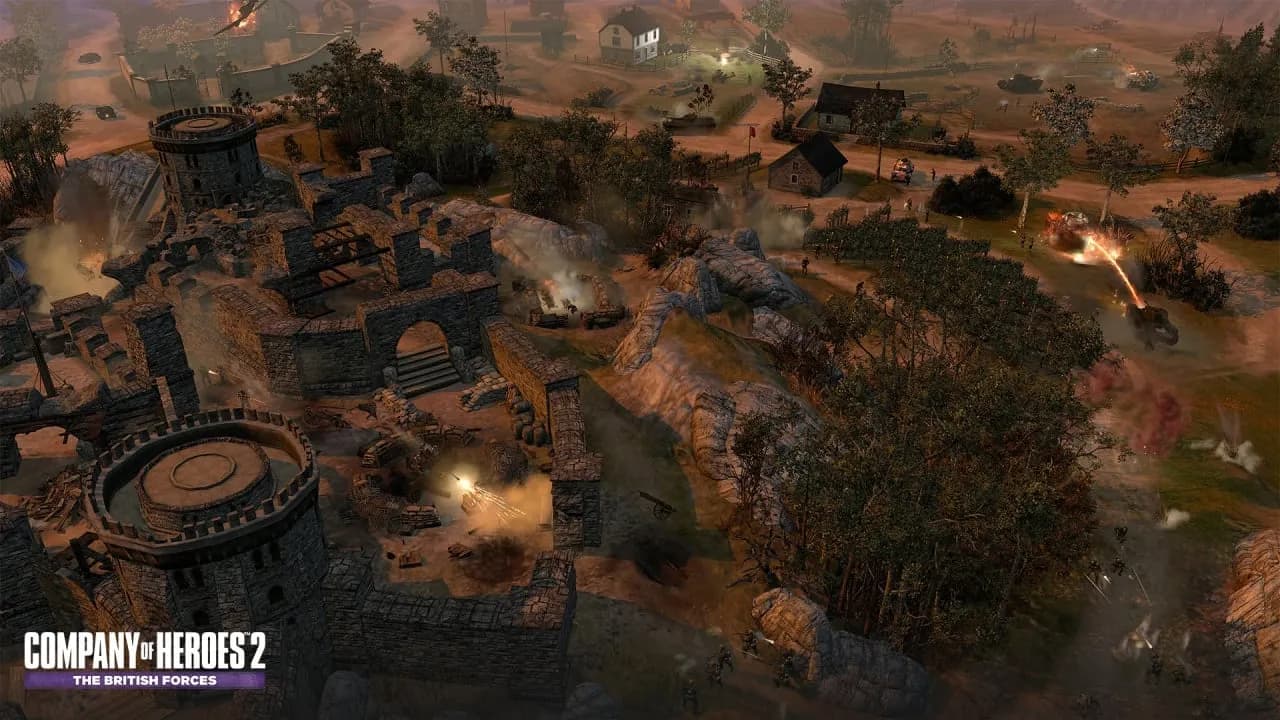 Company of Heroes 2 - The British Forces — скриншот 5