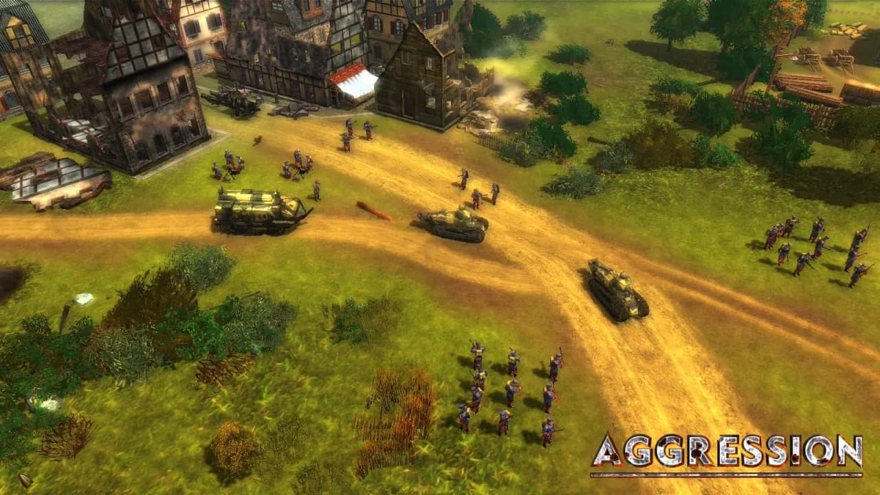 Aggression: Europe Under Fire — скриншот 8