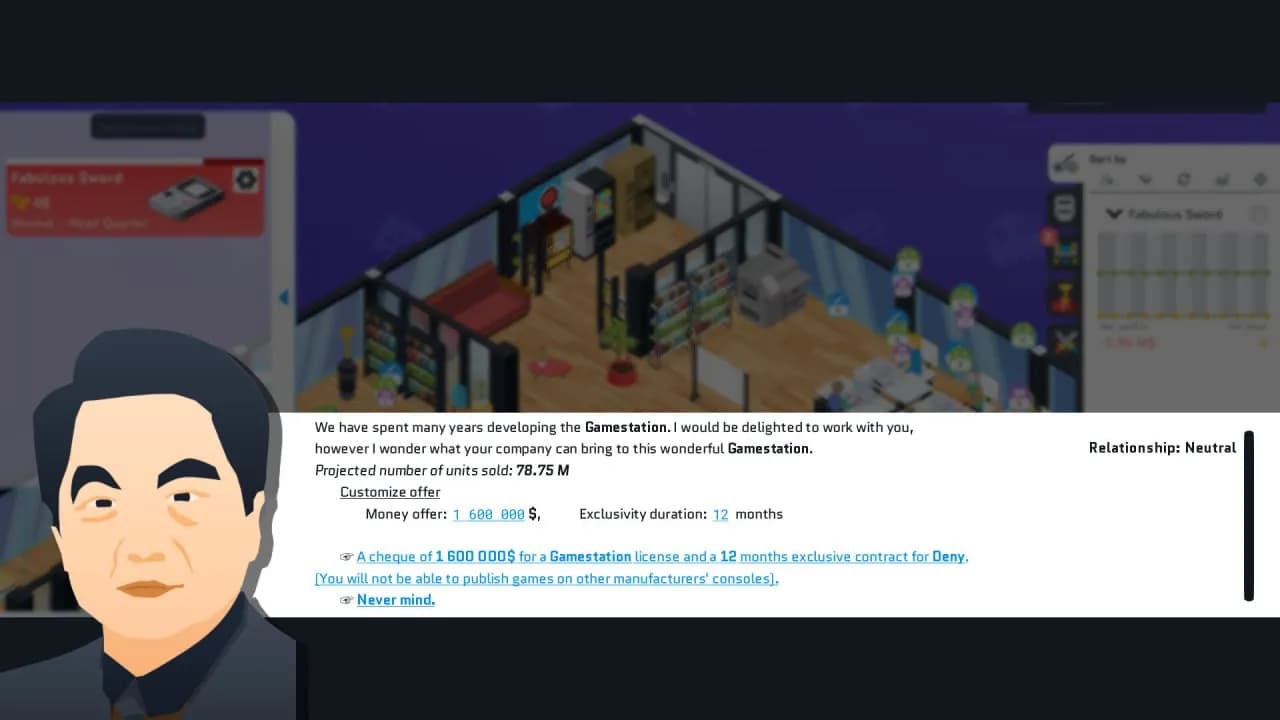 City Game Studio: a tycoon about game dev — скриншот 8
