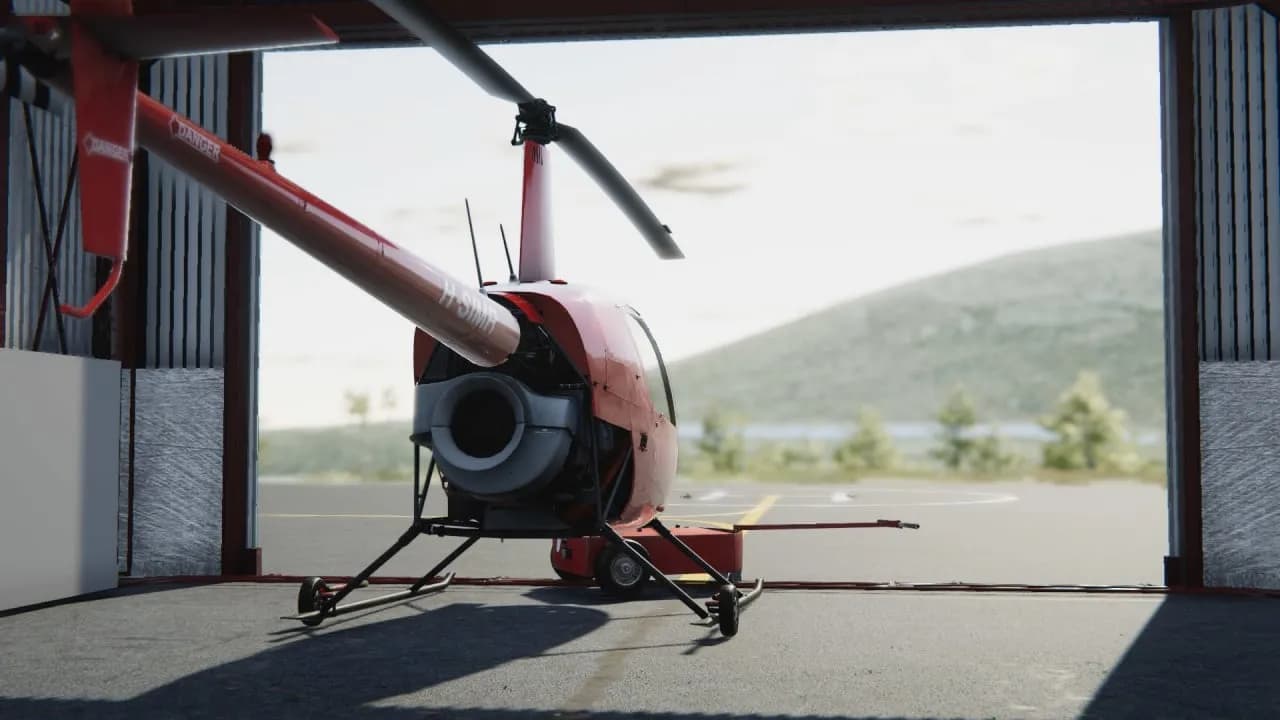 Helicopter Simulator — скриншот 1