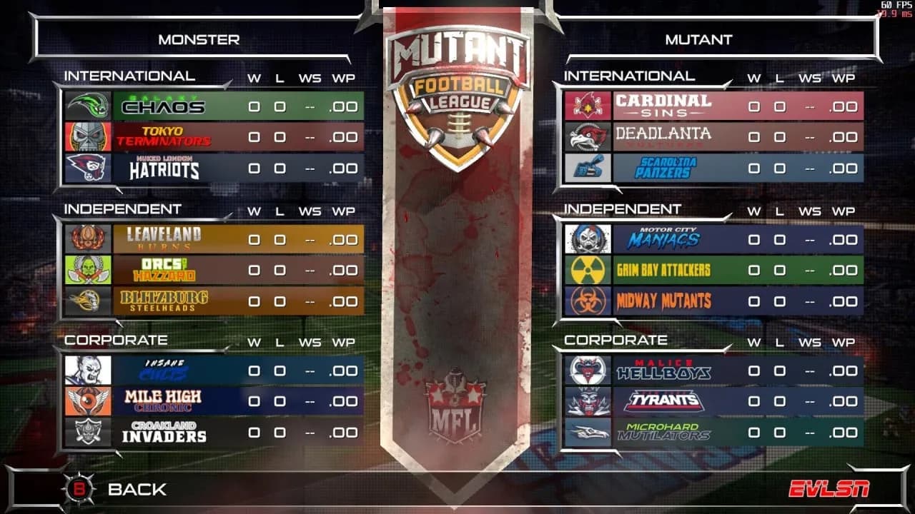 Mutant Football League — скриншот 9