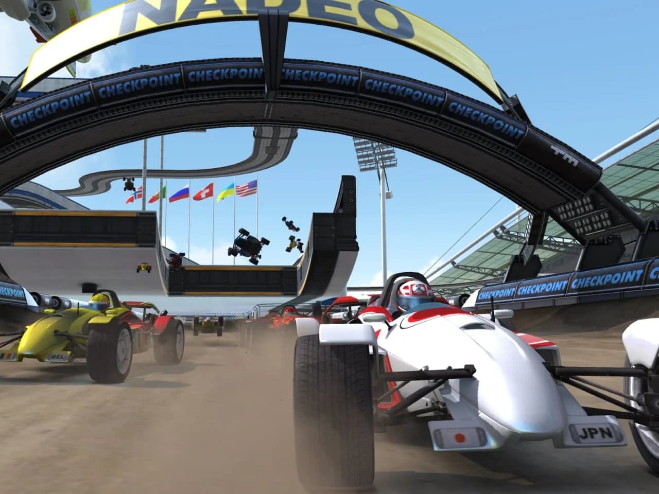 TrackMania Nations Forever — скриншот 2