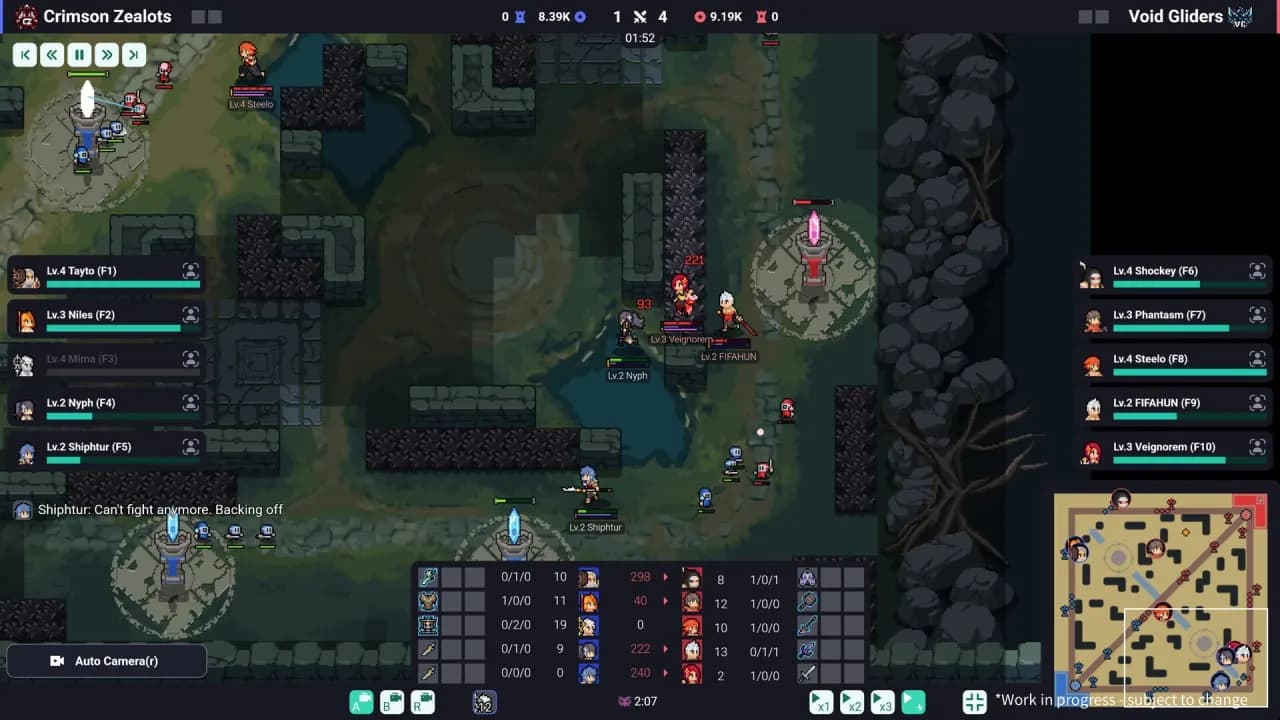 Teamfight Manager 2 — скриншот 2