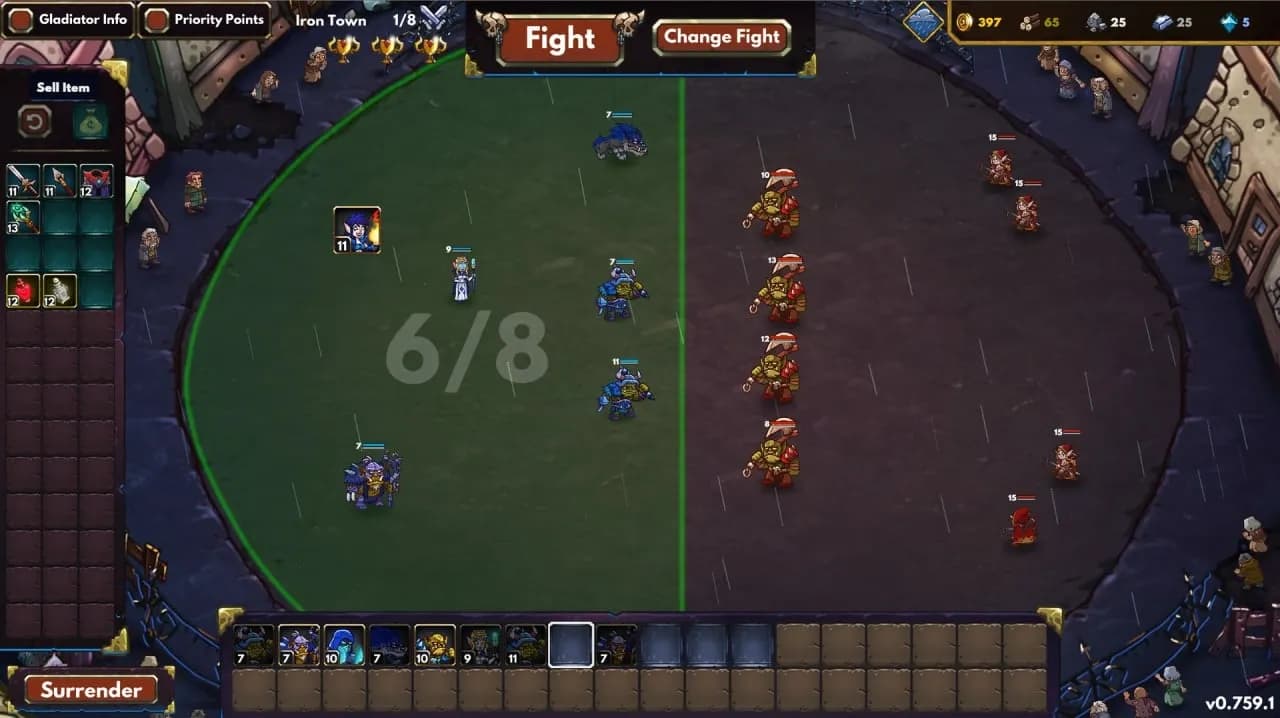 Gladiator Guild Manager — скриншот 7