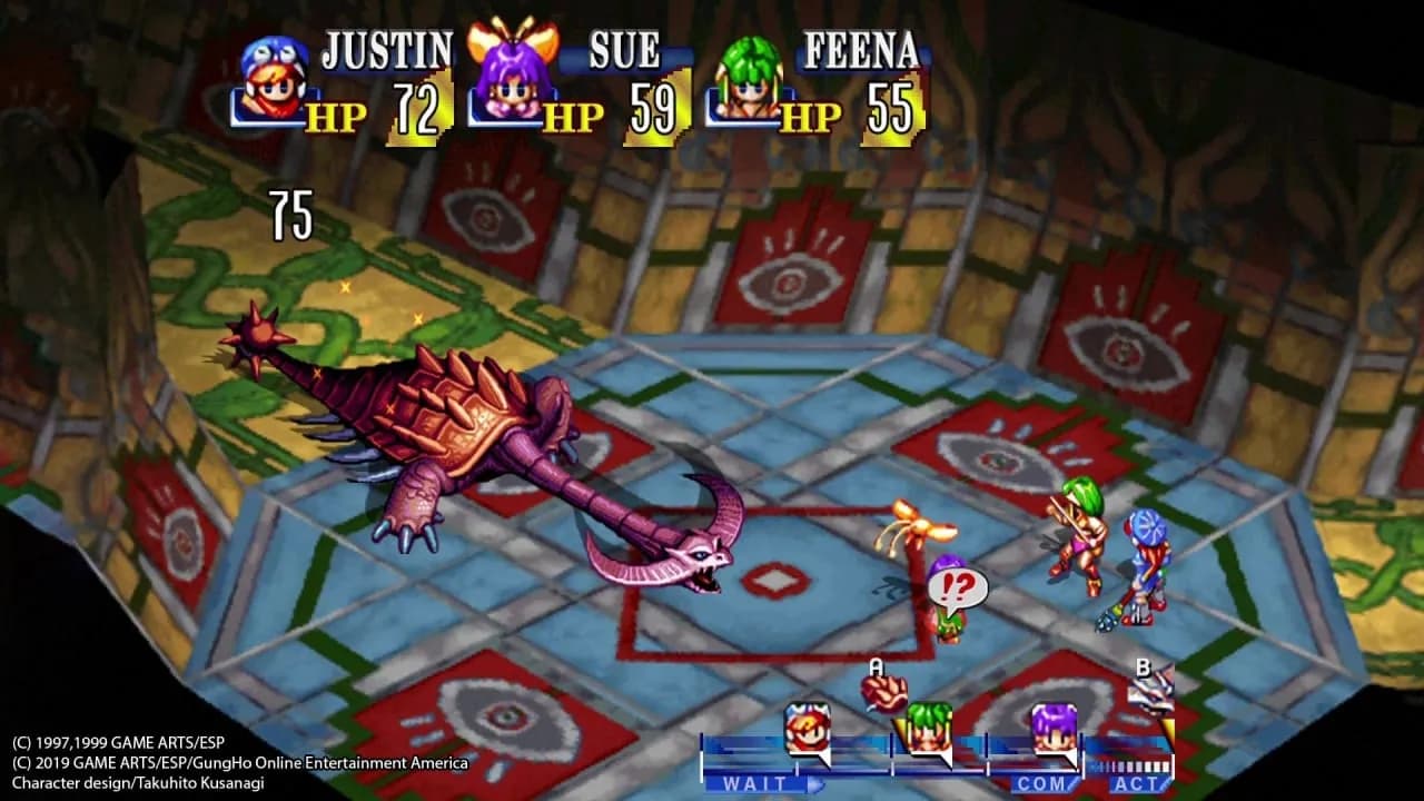 GRANDIA HD Remaster — скриншот 3