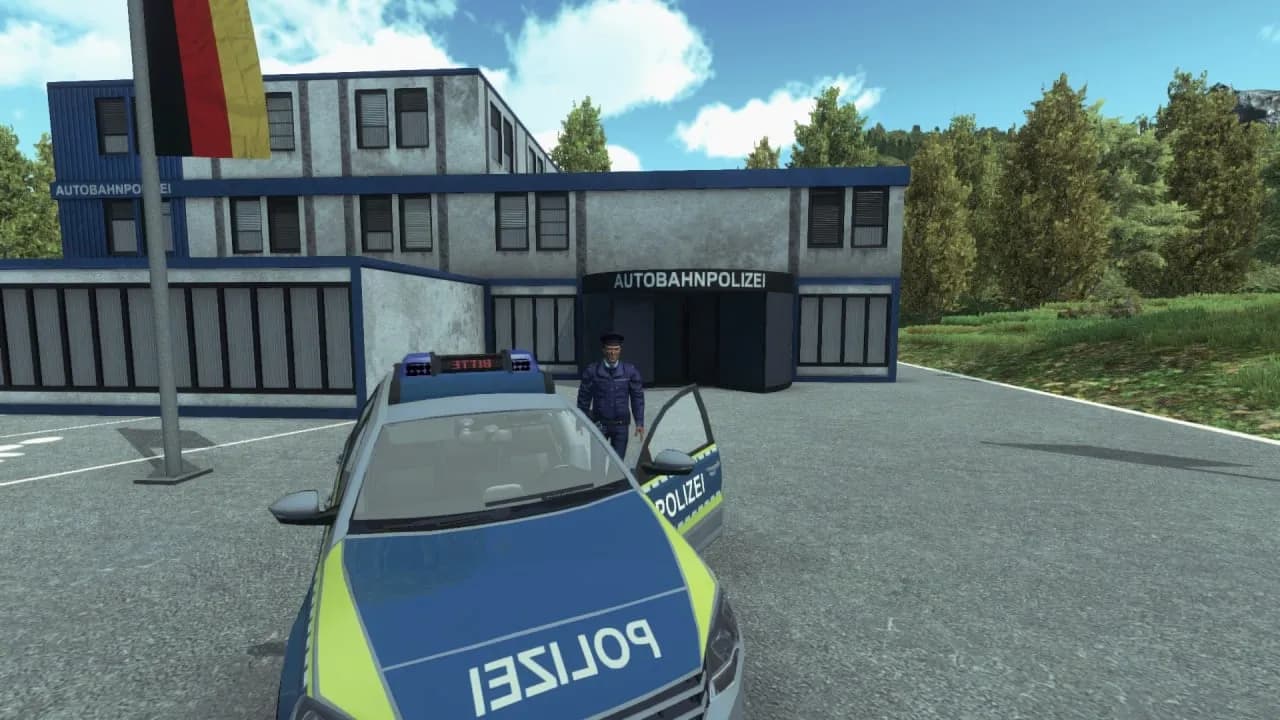 Autobahn Police Simulator — скриншот 1
