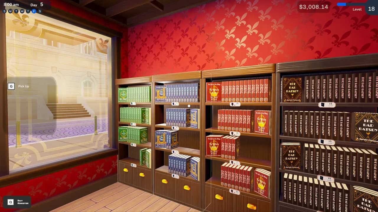 Bookshop Simulator — скриншот 9