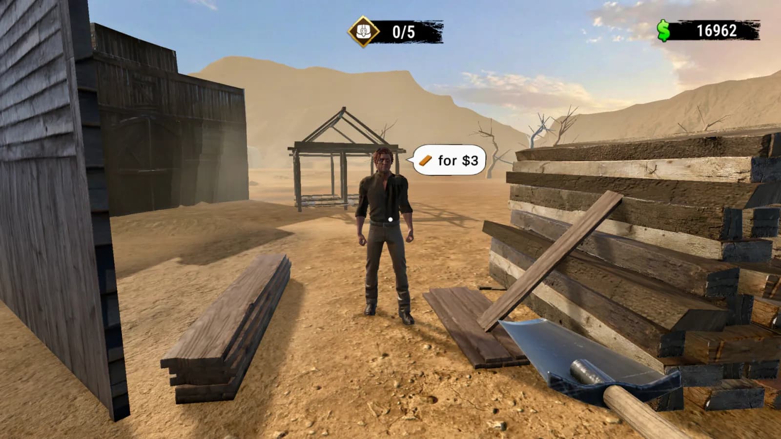 Wild West Miner Simulator — скриншот 3
