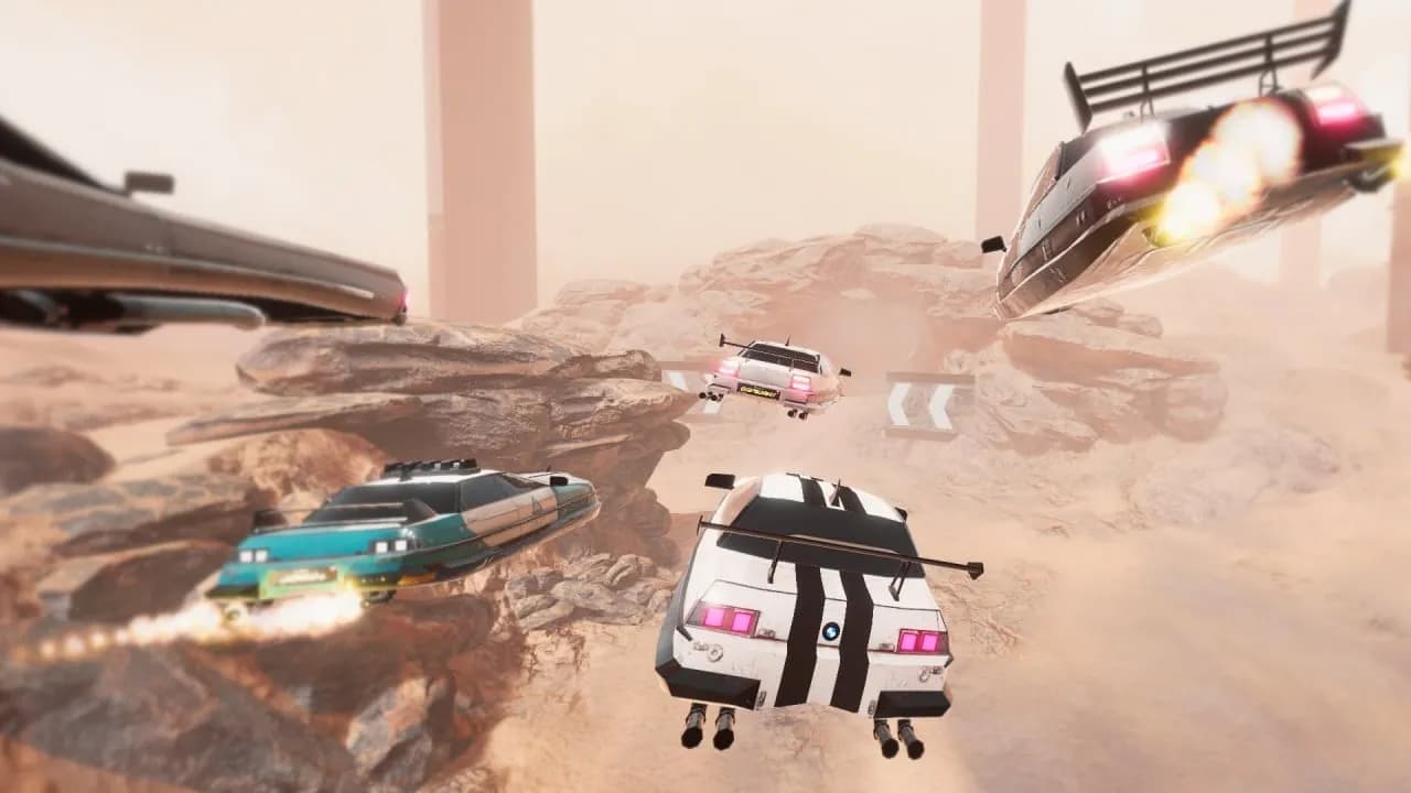 Hovercars 3077: Underground racing — скриншот 5