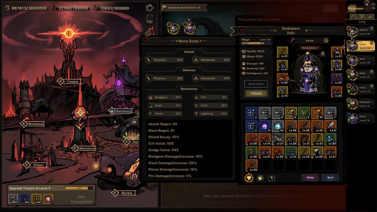 Path of Idle: Old Gods Rising — скриншот 9