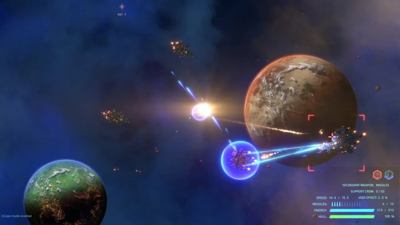 Starcom: Unknown Space — скриншот 1