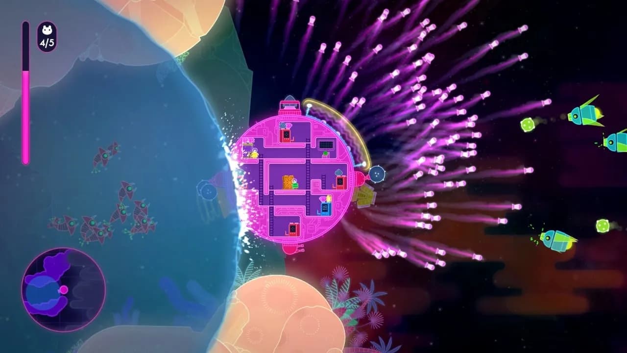 Lovers in a Dangerous Spacetime — скриншот 2