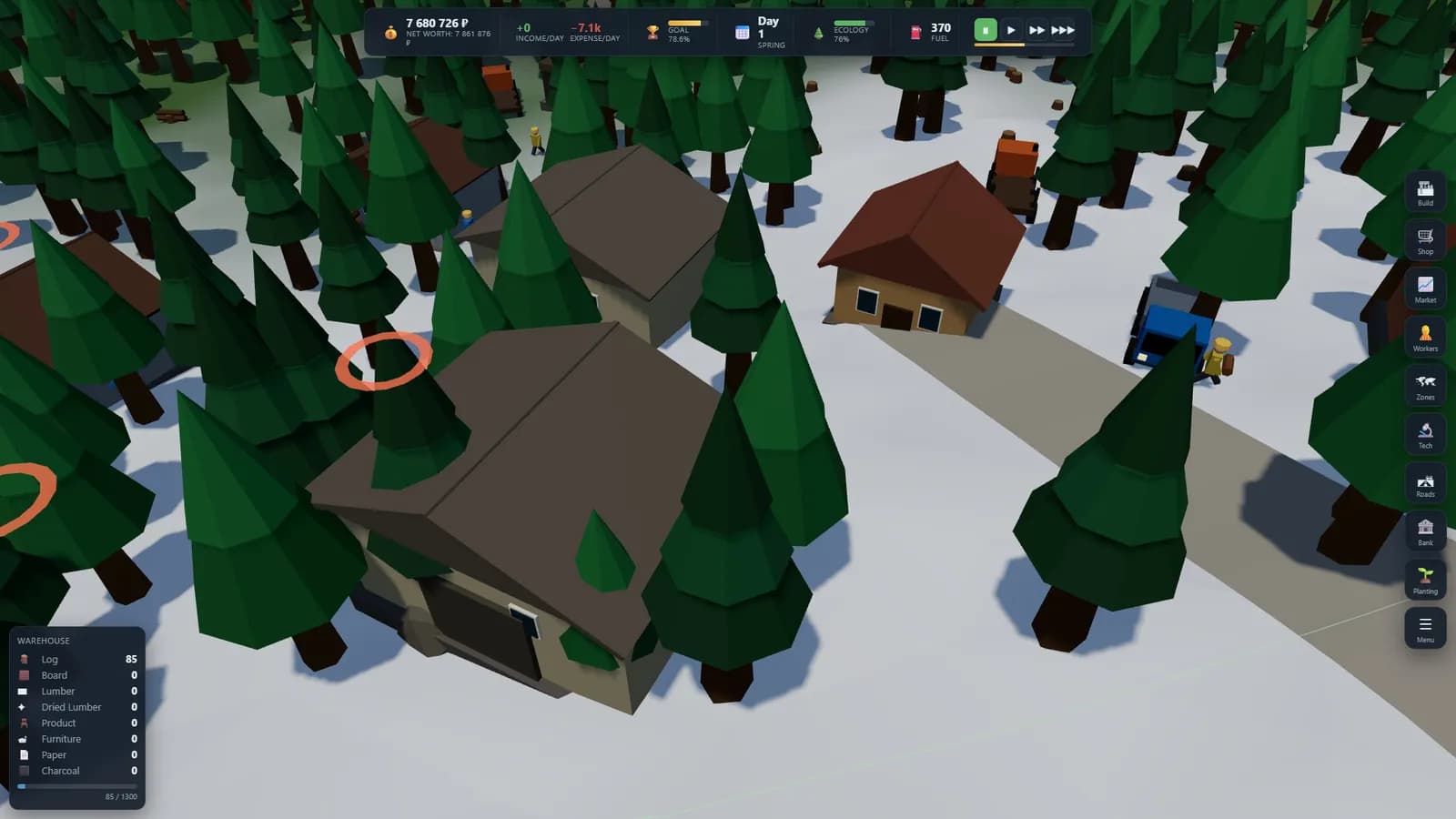 Lumber Tycoon Island — скриншот 1