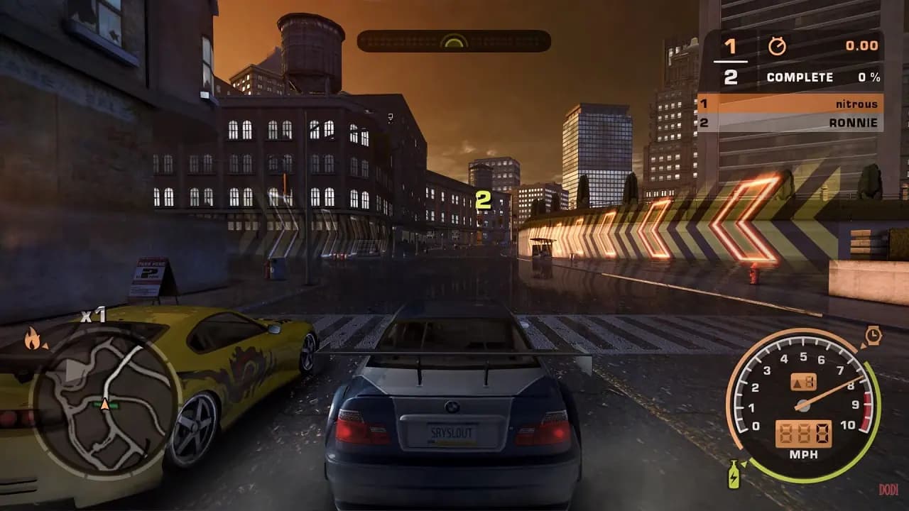 NFS Most Wanted Remastered — скриншот 1