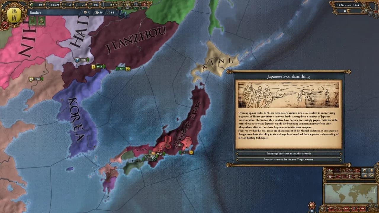 Expansion - Europa Universalis 4: The Cossacks — скриншот 2