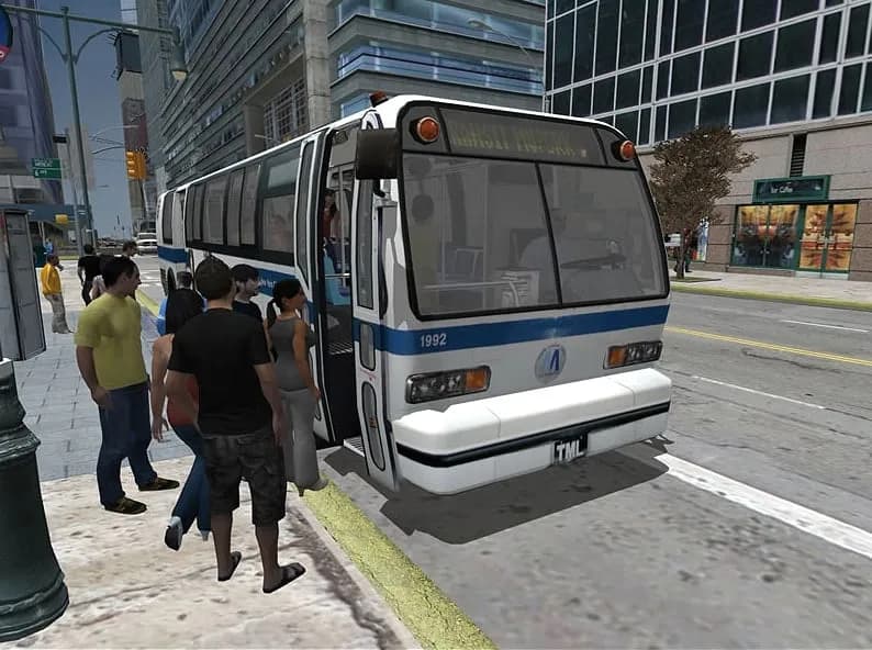 New York Bus Simulator — скриншот 1