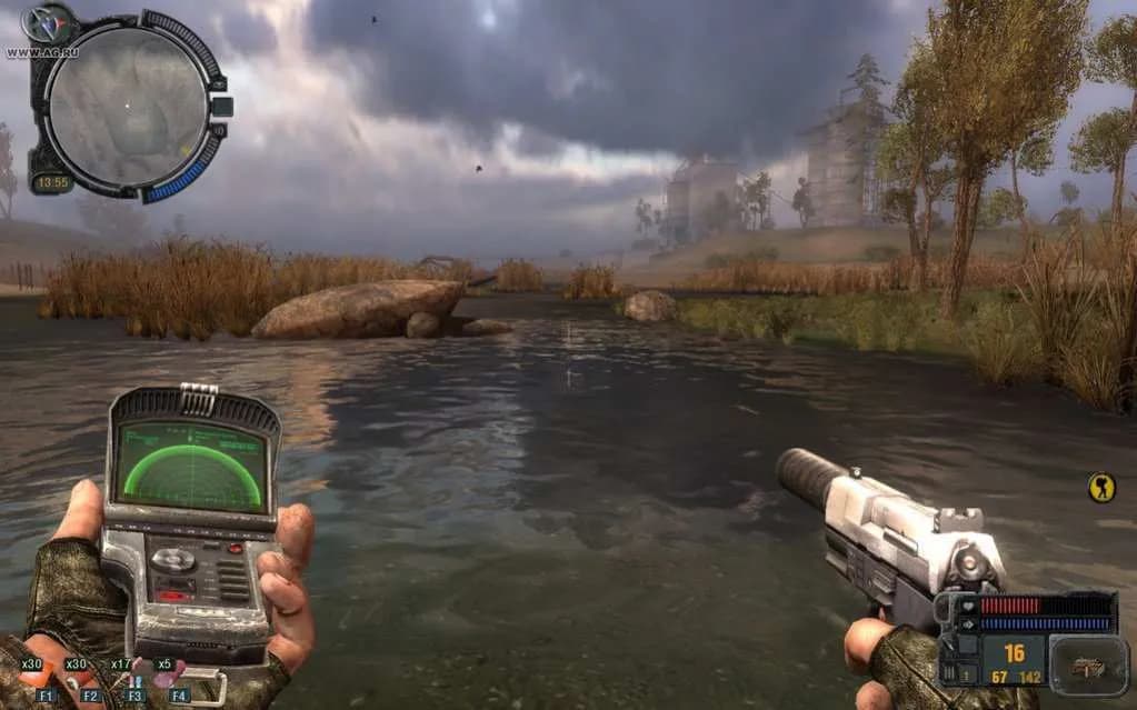 STALKER Call of Pripyat (СТАЛКЕР Зов Припяти) — скриншот 1