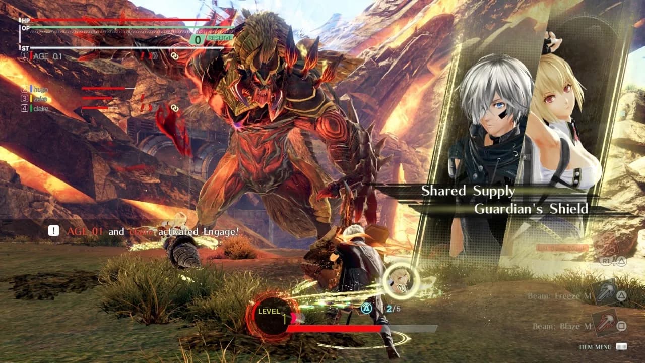 GOD EATER 3 — скриншот 6