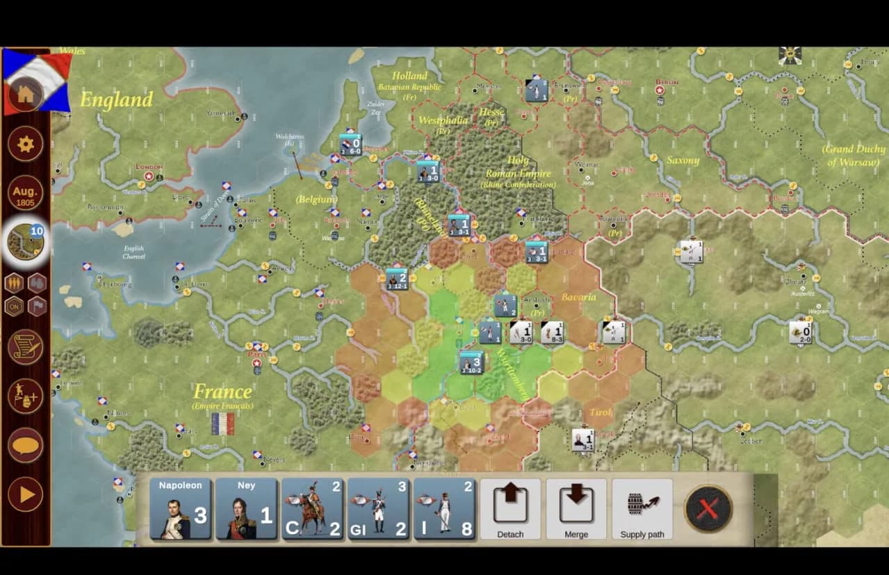 Napoleon's Eagles: Game of the Napoleonic Wars — скриншот 8