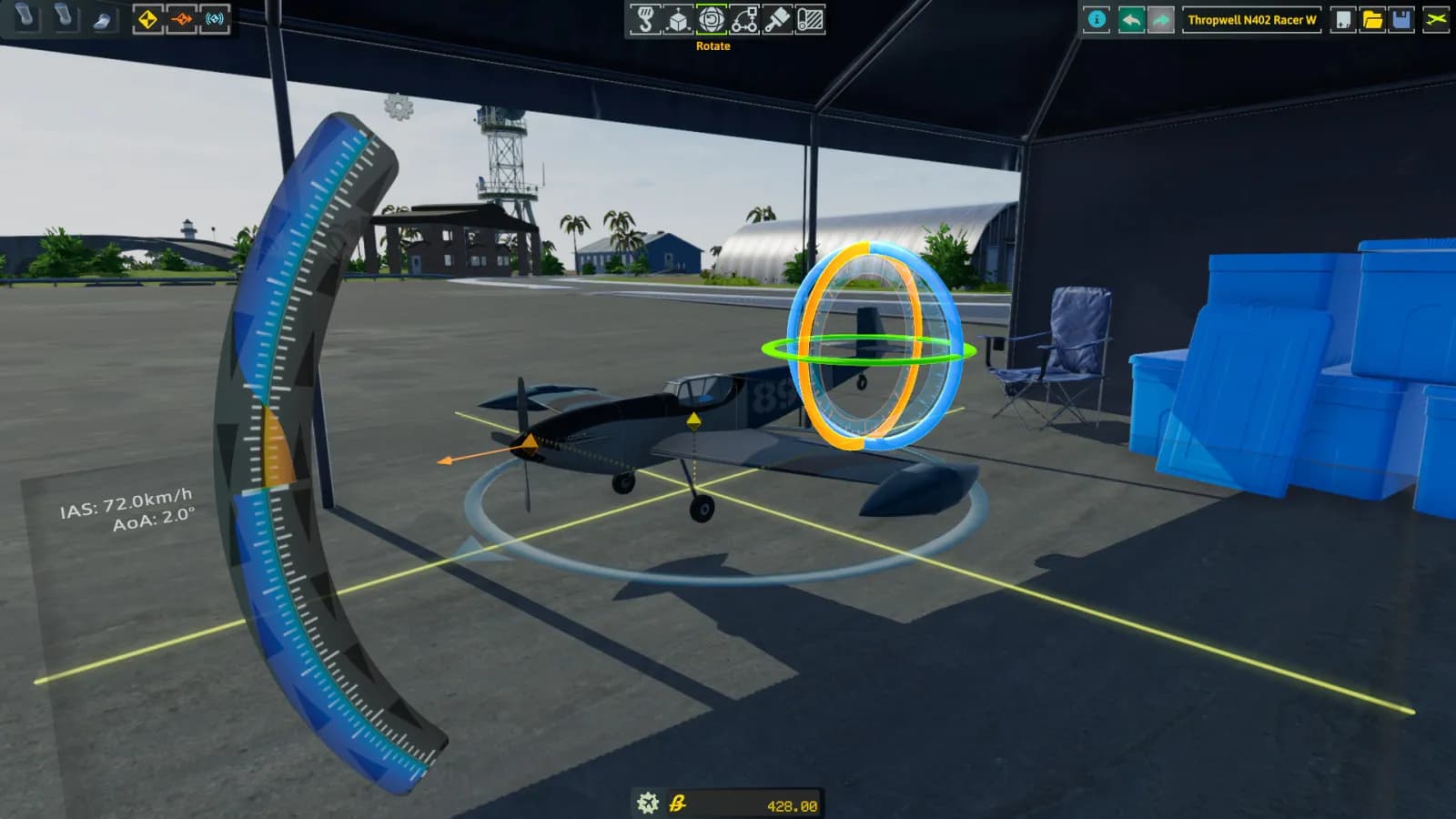 Balsa Model Flight Simulator — скриншот 1
