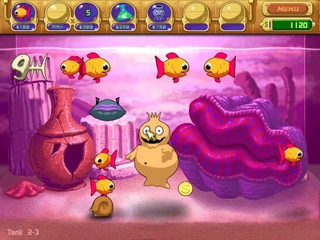 Insaniquarium Deluxe — скриншот 2