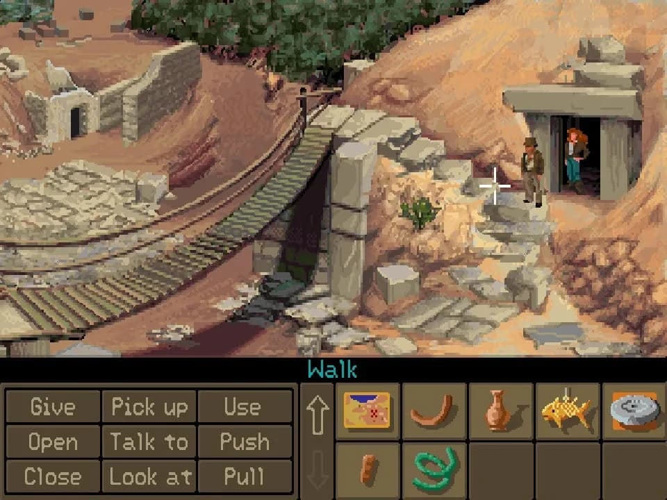 Indiana Jones and the Fate of Atlantis — скриншот 11