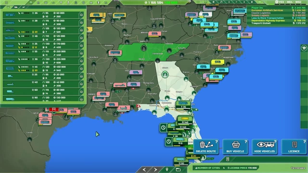 Transport INC — скриншот 4