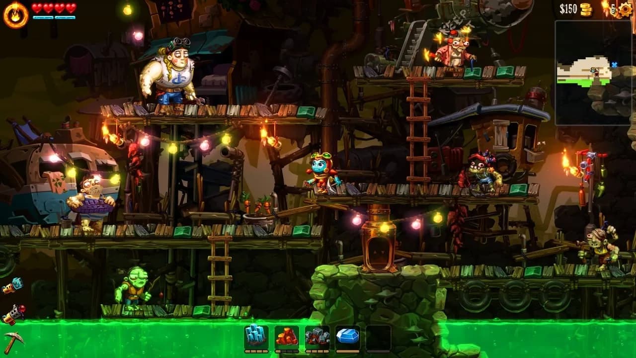 SteamWorld Dig 2 — скриншот 4