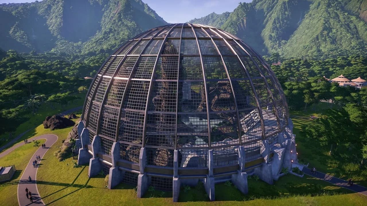 Jurassic World Evolution: Return To Jurassic Park — скриншот 2