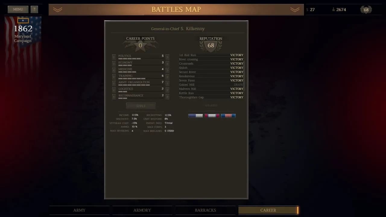 Ultimate General: Civil War — скриншот 6