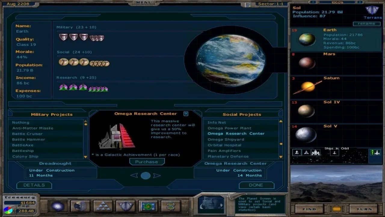 Galactic Civilizations 1: Ultimate Edition — скриншот 7