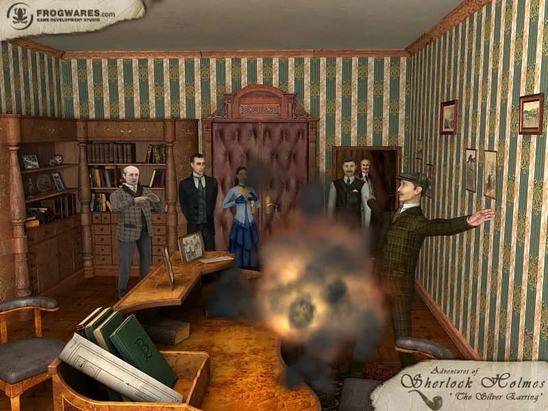 Sherlock Holmes: The Secret of the Silver Earring — скриншот 8