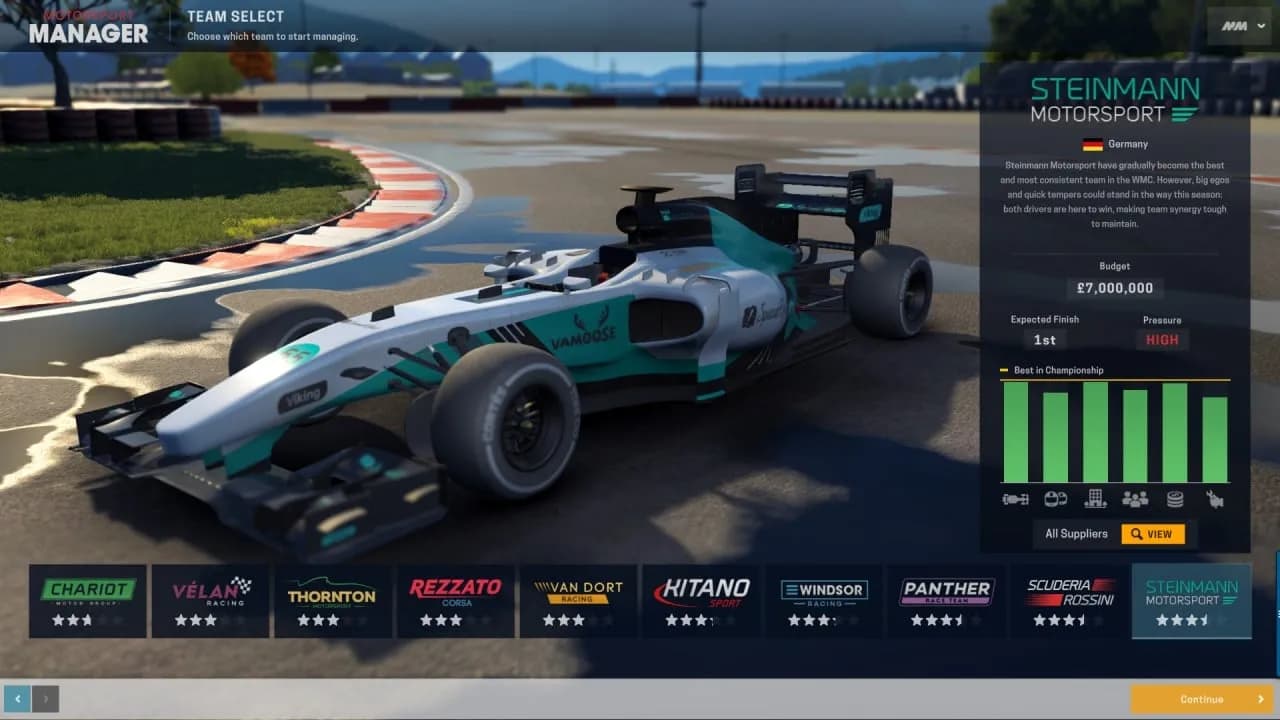 Motorsport Manager — скриншот 1