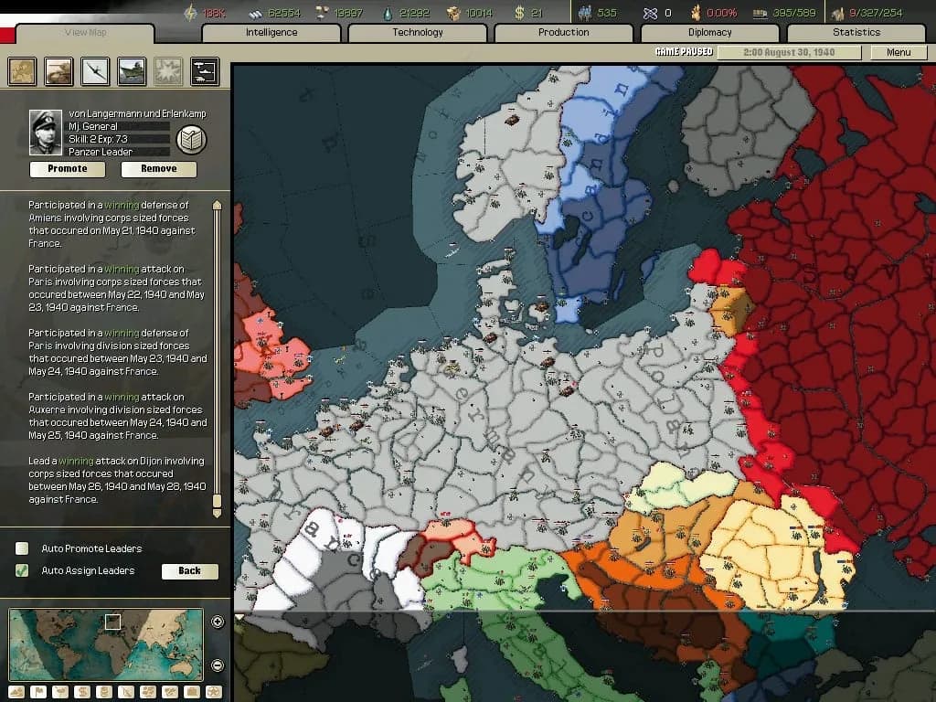Hearts of Iron 2 Complete — скриншот 4