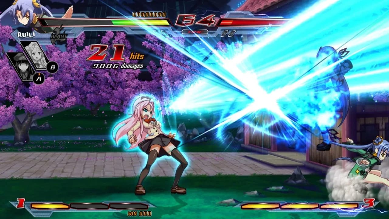 Nitroplus Blasterz: Heroines Infinite Duel — скриншот 4