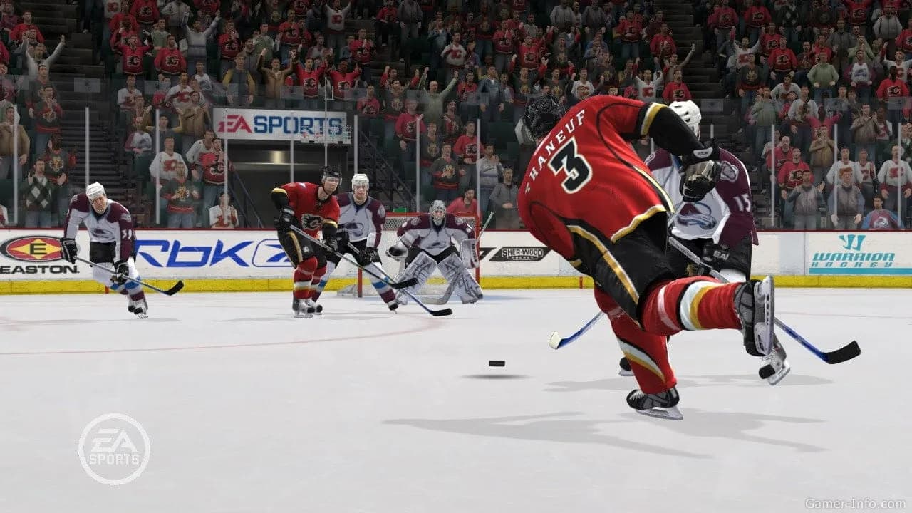 NHL 09 — скриншот 5