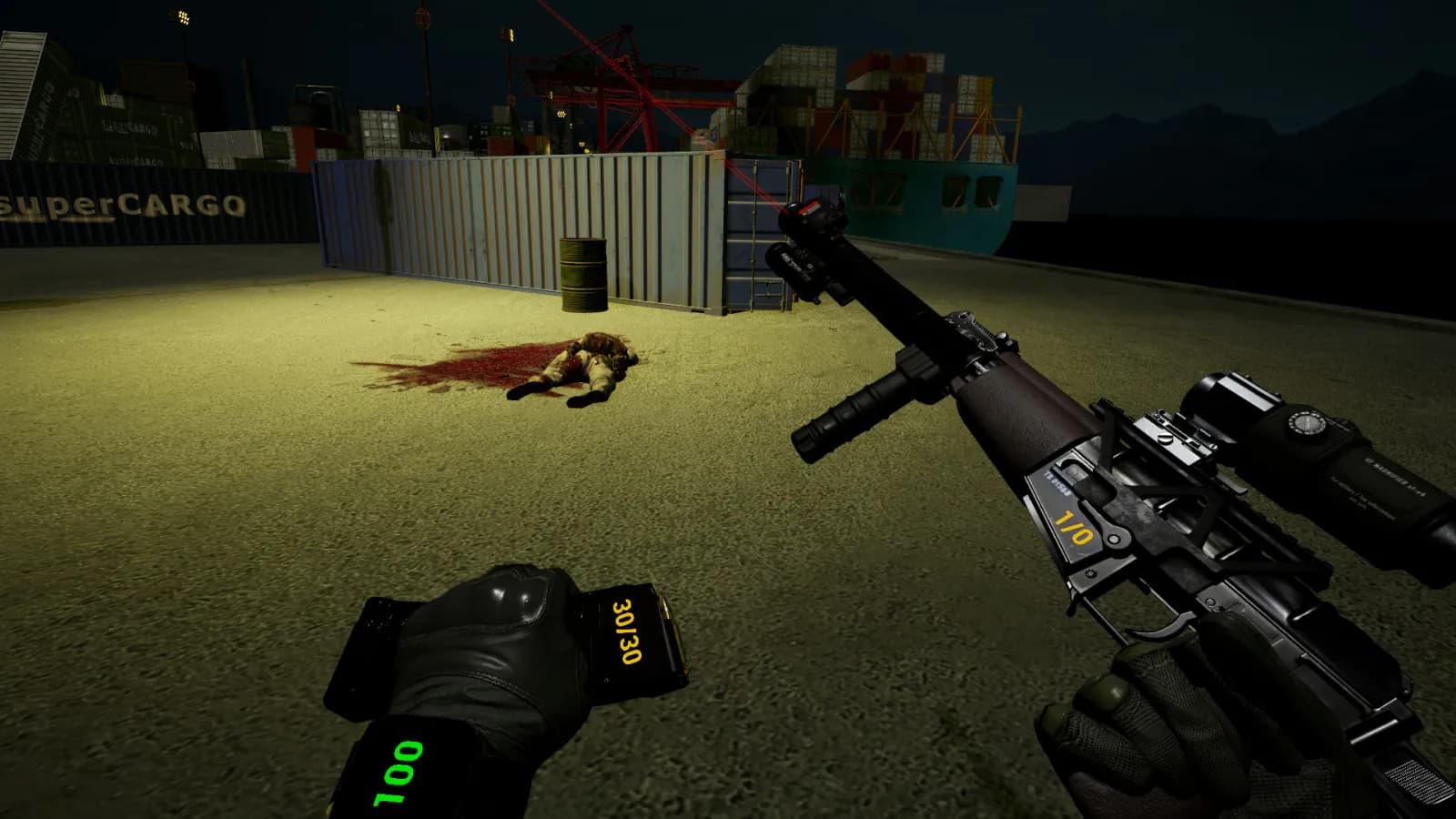 Hard Night VR — скриншот 1