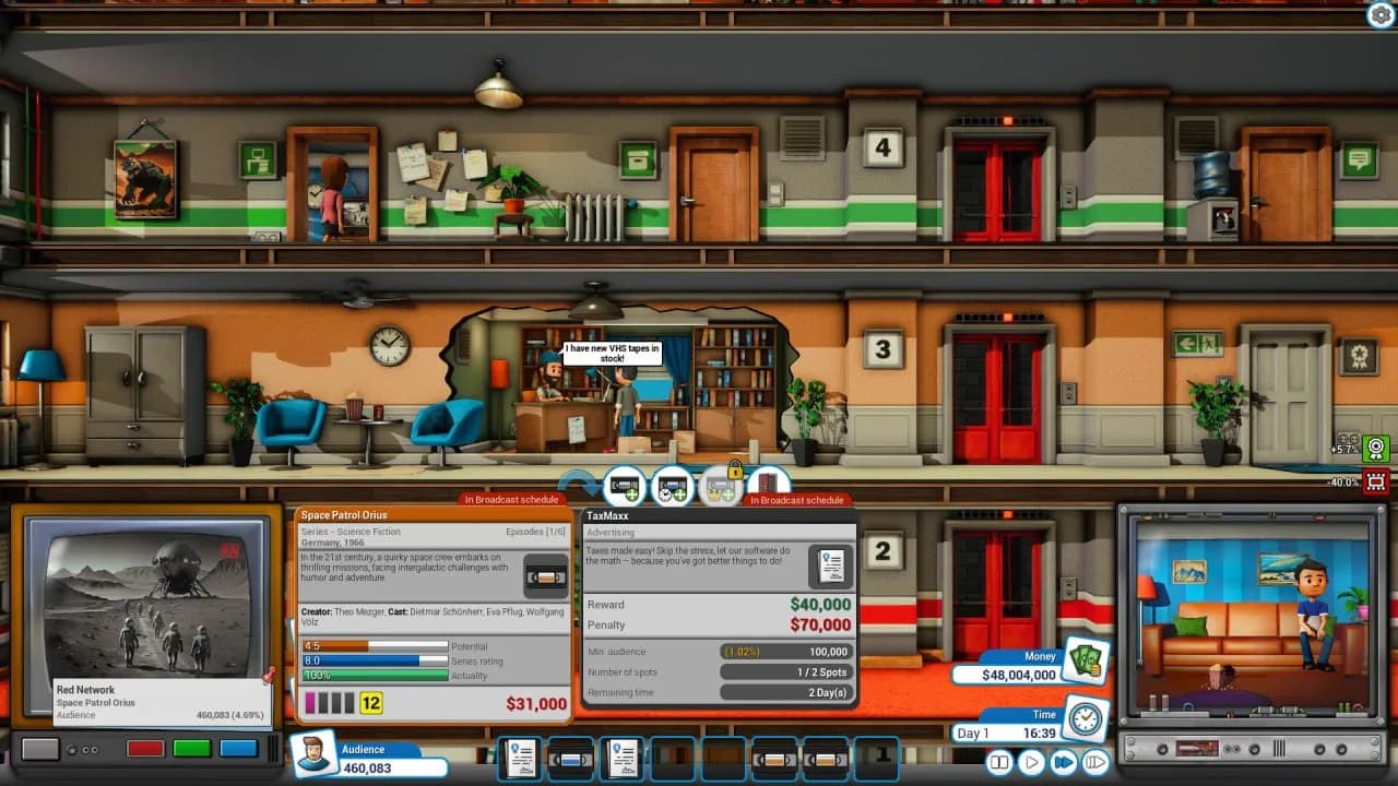Mad Television Tycoon — скриншот 4