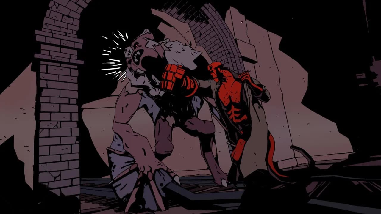 Hellboy Web of Wyrd — скриншот 4