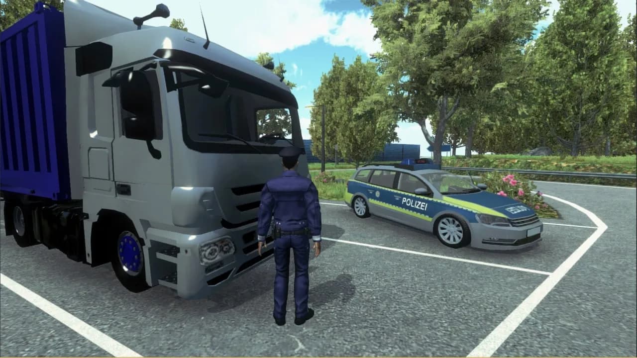 Autobahn Police Simulator — скриншот 3