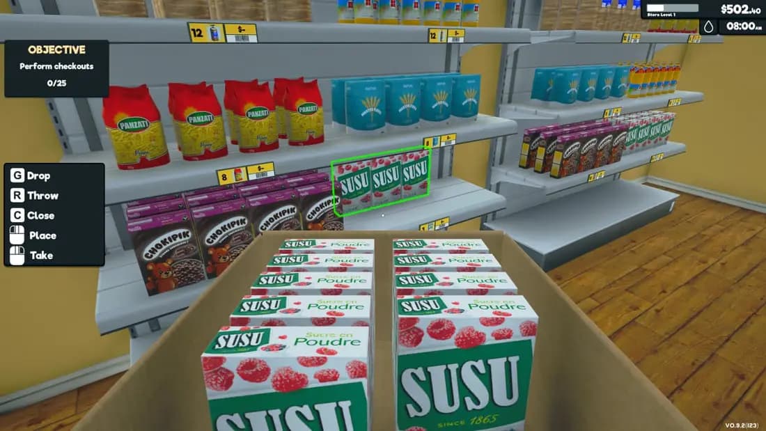 Supermarket Simulator — скриншот 1