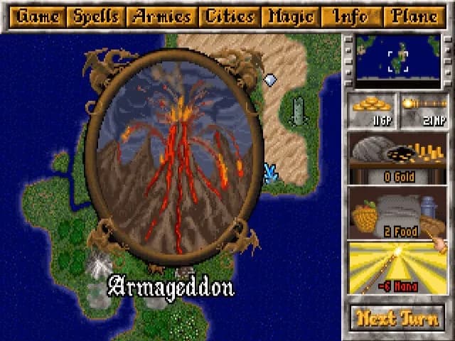 Master of Magic Classic — скриншот 2