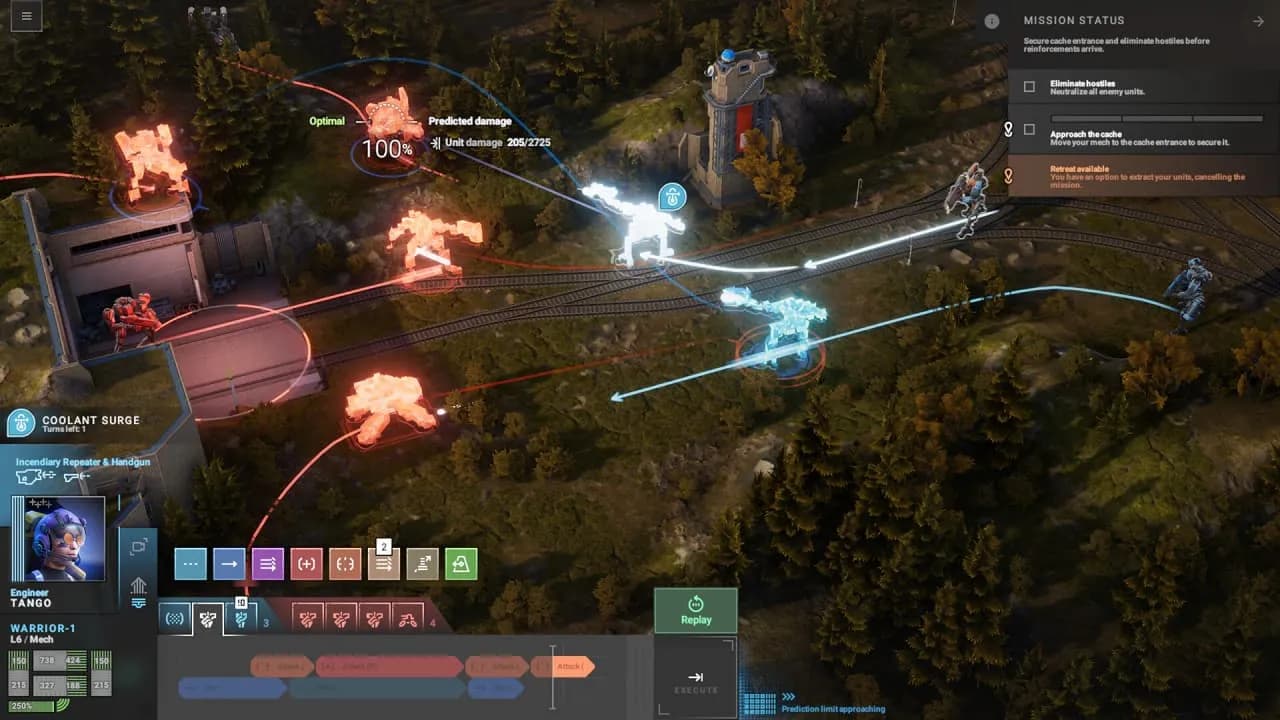 Phantom Brigade — скриншот 2