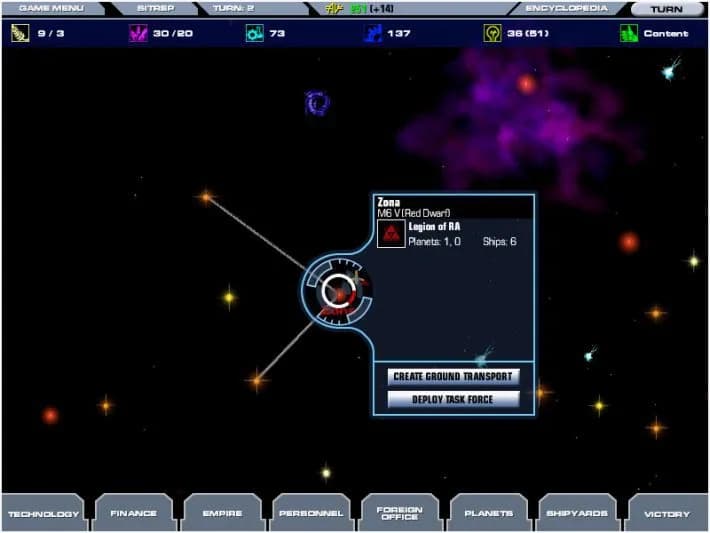 Master of Orion 3 — скриншот 3