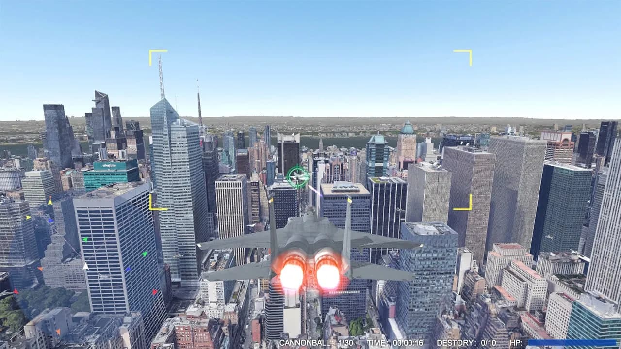 City Air Battle — скриншот 4